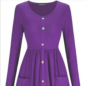 Ouges Women’s Long Sleeve Dress